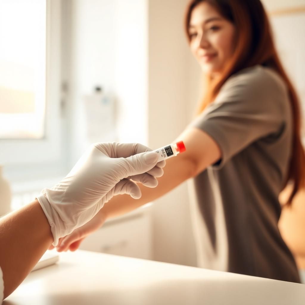 Blutabnahme zur Bestimmung des AMH Wertes